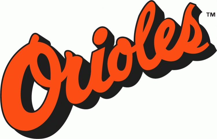 Baltimore Orioles 1988-1994 Wordmark Logo iron on paper